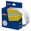 Avery Label Dispenser DMC24W White Round 24mm 500 Pack